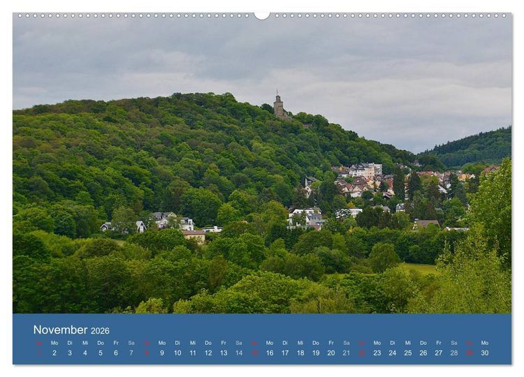 Produktbild: K&ouml;nigstein im Taunus und Umgebung (hochwertiger Premium Wandkalender 2026 DIN A2 quer), Kunstdruck in Hochglanz