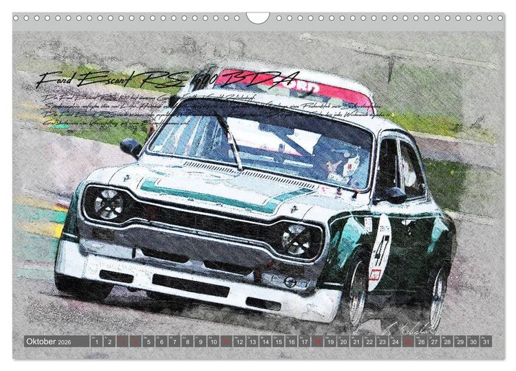 Produktbild: Rennsport am Limit (Wandkalender 2026 DIN A3 quer), CALVENDO Monatskalender
