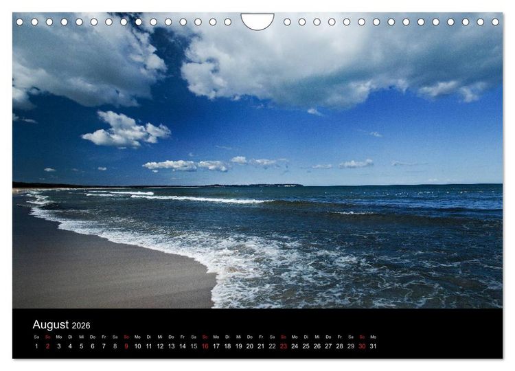 Produktbild: Sehnsucht nach Meer (Wandkalender 2026 DIN A4 quer), CALVENDO Monatskalender