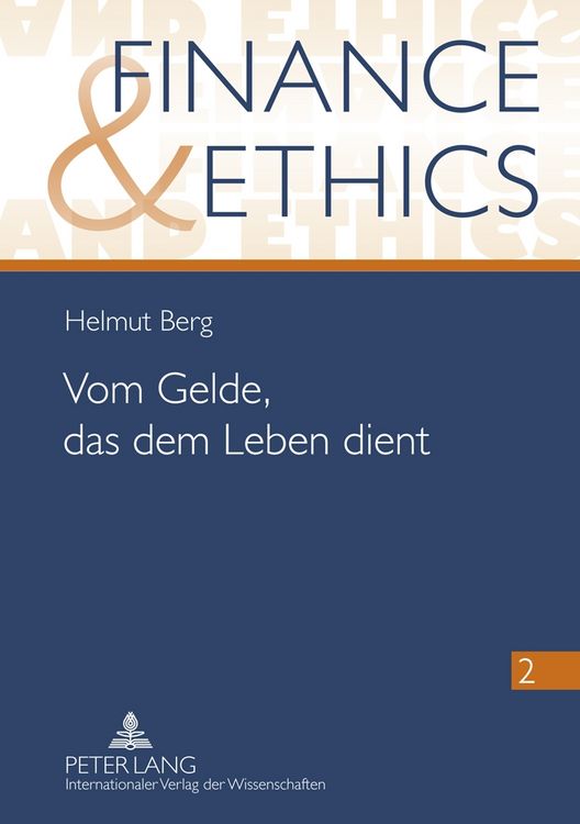 Produktbild: Vom Gelde, das dem Leben dient