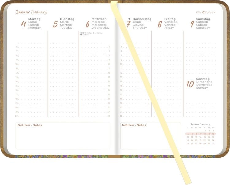 Produktbild: Lady Journal Klimt 2027