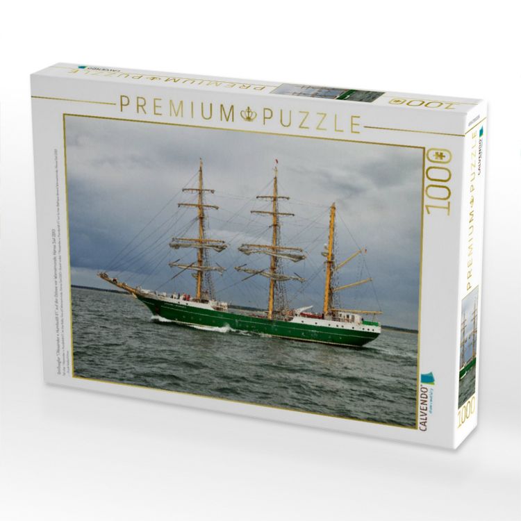 Produktbild: CALVENDO Puzzle Gro&szlig;segler "Alexander v. Humboldt II" auf der Ostsee vor Warnem&uuml;nde, Hanse Sail 2013 | 1000 Teile Lege-Gr&ouml;&szlig;e 64x48cm Foto-Puzzle f&uuml;r gl&uuml;ckliche Stunden
