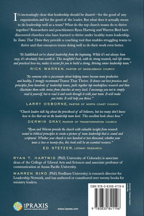 Produktbild: Teams That Thrive