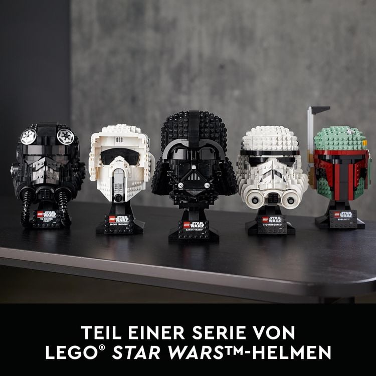 Produktbild: LEGO® Star Wars™ Darth Vader™ Helm (75304); kreatives Bauset; cooles Star Wars Sammlerstück zum Ausstellen (834 Teile)