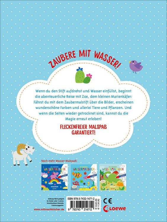 Produktbild: Das magische Wassermalbuch - In der Natur