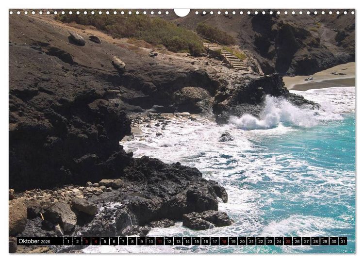 Produktbild: Fuerteventura, Insel der Stille (Wandkalender 2026 DIN A3 quer), CALVENDO Monatskalender