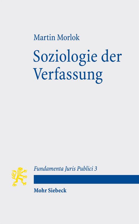 Produktbild: Soziologie der Verfassung