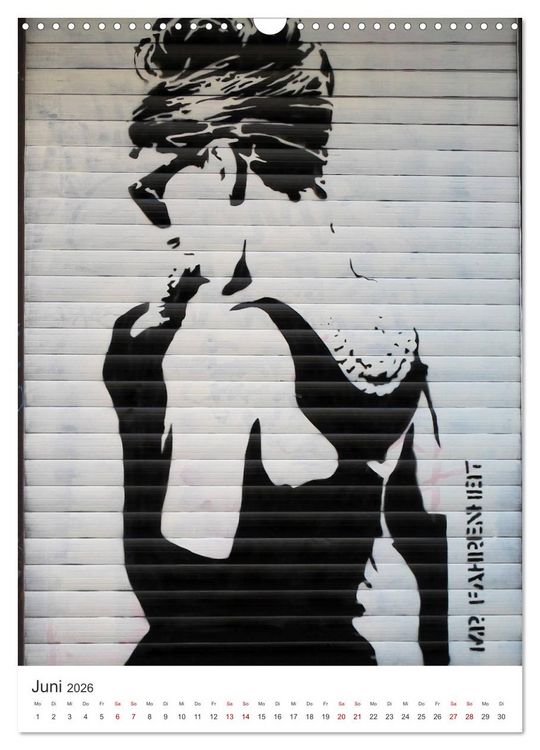Produktbild: StreetArt Berlin (Wandkalender 2026 DIN A3 hoch), CALVENDO Monatskalender