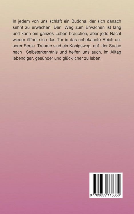 Produktbild: Tr&auml;ume - ein Weg zur Selbsterkenntnis
