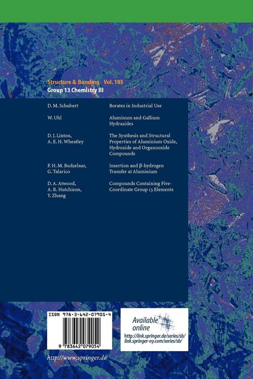 Produktbild: Group 13 Chemistry III