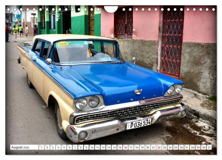 Produktbild: FORD 1959 - Die Auto-Legende (Wandkalender 2026 DIN A4 quer), CALVENDO Monatskalender