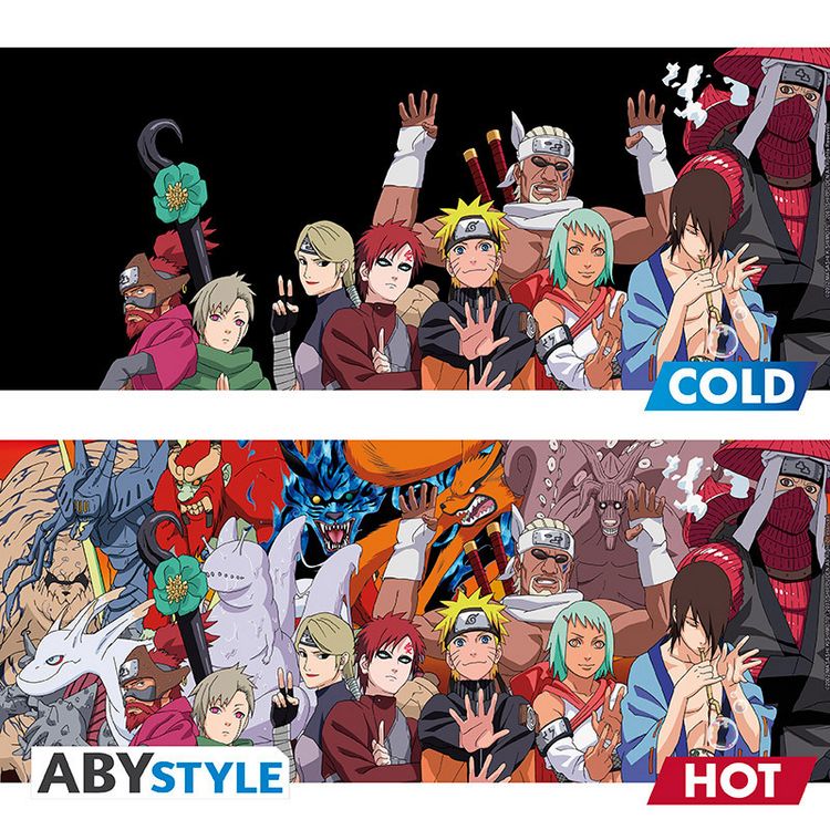 Produktbild: NARUTO SHIPPUDEN - Mug Heat Change -460ml- Bij&ucirc;&Jinch&ucirc;riki -cardboa