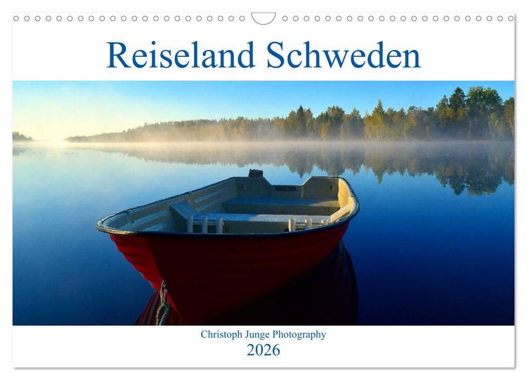 Produktbild: Reiseland Schweden (Wandkalender 2026 DIN A3 quer), CALVENDO Monatskalender