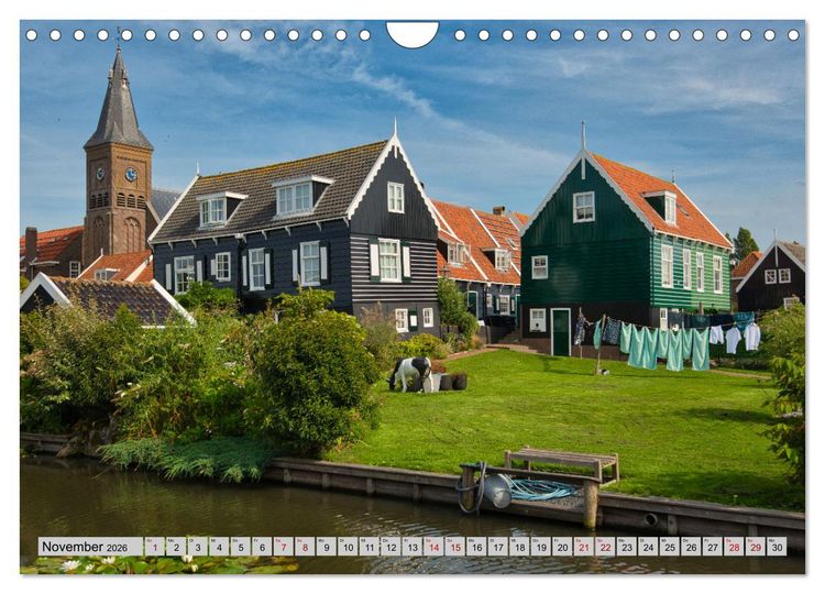 Produktbild: Streifz&uuml;ge durch den Norden der Niederlande (Wandkalender 2026 DIN A4 quer), CALVENDO Monatskalender