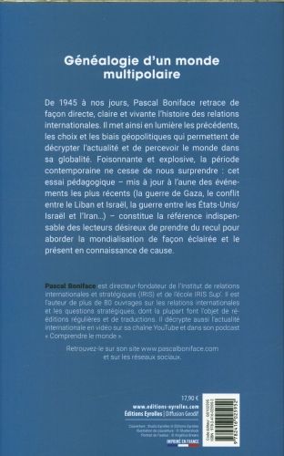 Produktbild: Les relations internationales de 1945 &agrave; nos jours : de Yalta &agrave; Trump