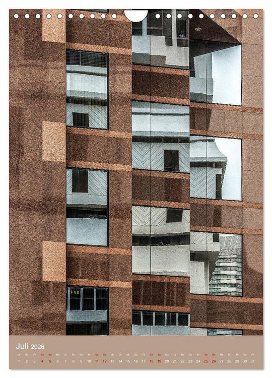 Produktbild: Architektur im Spiegelbild (Wandkalender 2026 DIN A4 hoch), CALVENDO Monatskalender