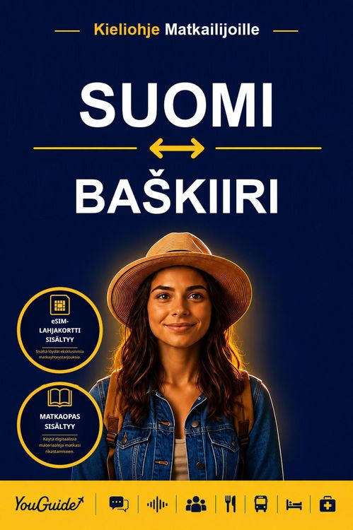 Produktbild: The Language Guide for Travelers - Finnish to Bashkir