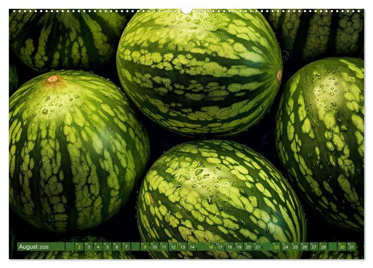 Produktbild: GR&Uuml;N - Gem&uuml;se und Obst - Knackig und Frisch (Wandkalender 2026 DIN A2 quer), CALVENDO Monatskalender