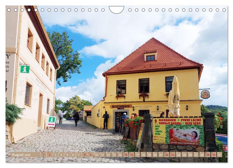 Produktbild: Loket - Das b&ouml;hmische Rothenburg (Wandkalender 2026 DIN A4 quer), CALVENDO Monatskalender