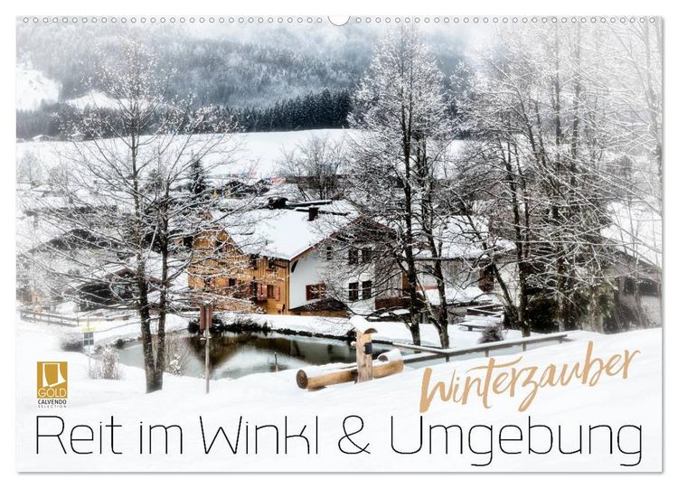 Produktbild: WINTERZAUBER Reit im Winkl und Umgebung (Wandkalender 2026 DIN A2 quer), CALVENDO Monatskalender