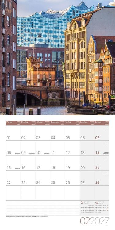 Produktbild: Deutschland Kalender 2027 - 30x30 - Art12