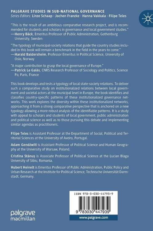 Produktbild: Close Ties in European Local Governance