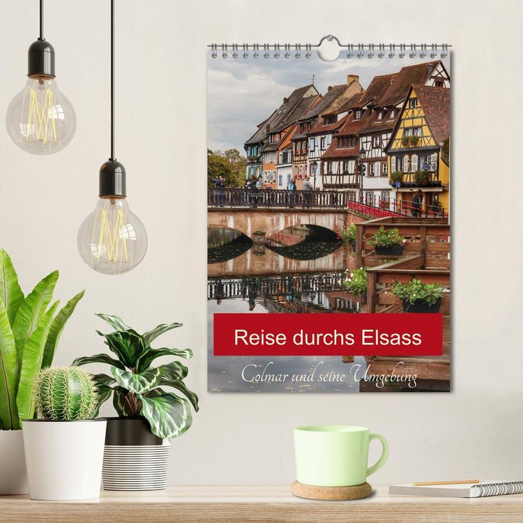 Produktbild: Reise durchs Elsass (Wandkalender 2026 DIN A4 hoch), CALVENDO Monatskalender