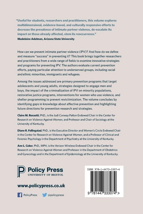 Produktbild: Preventing intimate partner violence