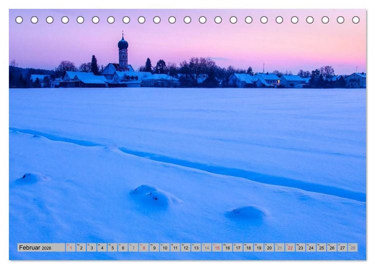 Produktbild: F&uuml;rstenfeldbruck und Umgebung (Tischkalender 2026 DIN A5 quer), CALVENDO Monatskalender