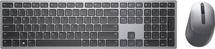 Produktbild: Dell Premier KM7321W Funk, Bluetooth&reg; Tastatur, Maus-Set Deutsch, QWERTZ Titan