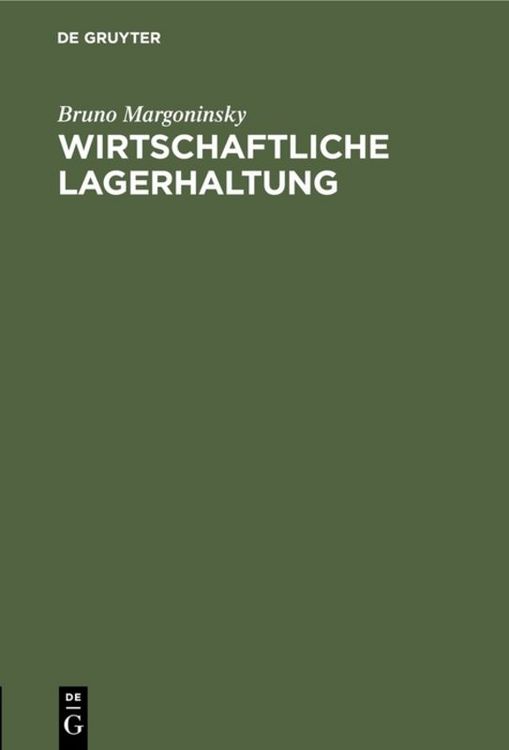 Produktbild: Wirtschaftliche Lagerhaltung