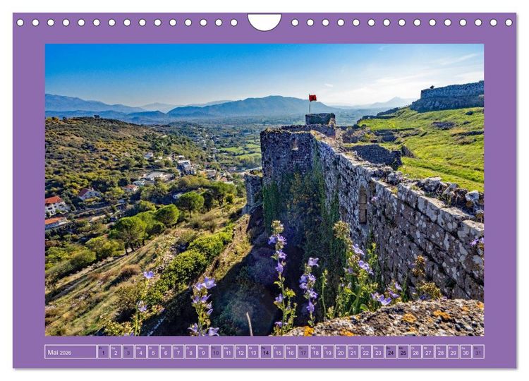 Produktbild: Shkodra &ndash; Perle im Norden Albaniens (Wandkalender 2026 DIN A4 quer), CALVENDO Monatskalender