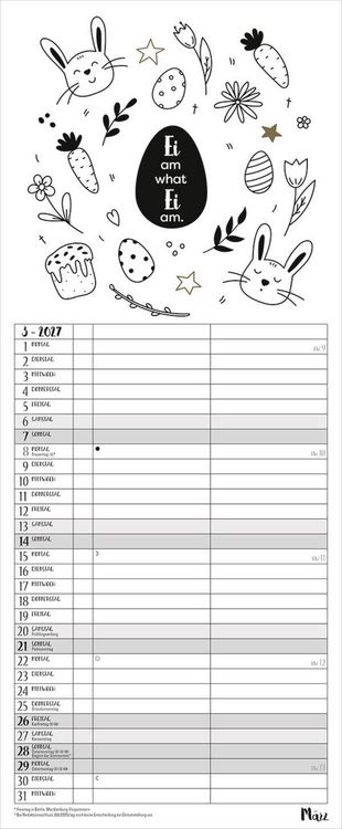 Produktbild: My Timer Visual Words 2027