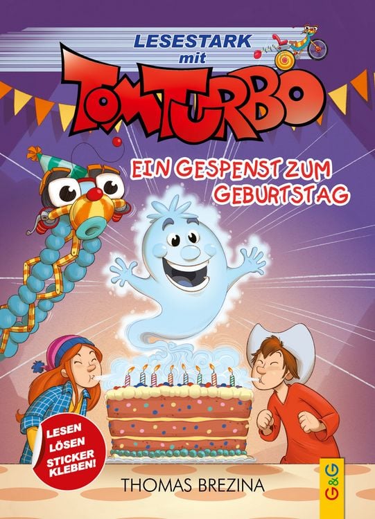 Produktbild: Tom Turbo – Lesestark – Ein Gespenst zum Geburtstag