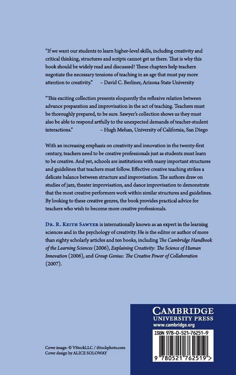 Produktbild: Structure and Improvisation in Creative Teaching