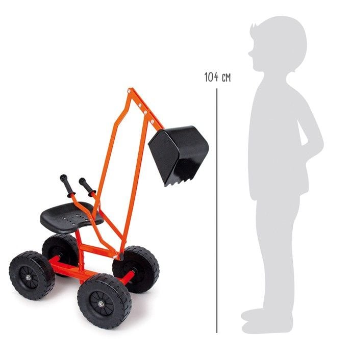 Produktbild: Bagger mit R&auml;dern