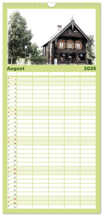 Produktbild: Familienplaner 2026 - Potsdam Kalender mit 5 Spalten (Wandkalender, 21 x 45 cm) CALVENDO