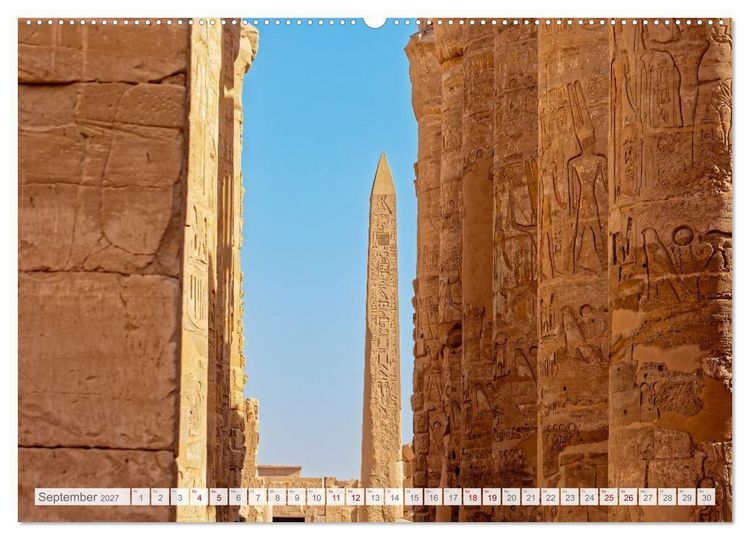Produktbild: Monumente der Ewigkeit - von Wesiren bis zu C&auml;saren in &Auml;gypten (Wandkalender 2027 DIN A2 quer), CALVENDO Monatskalender