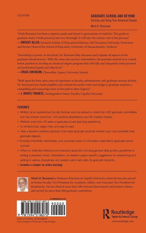 Produktbild: Graduate School and Beyond