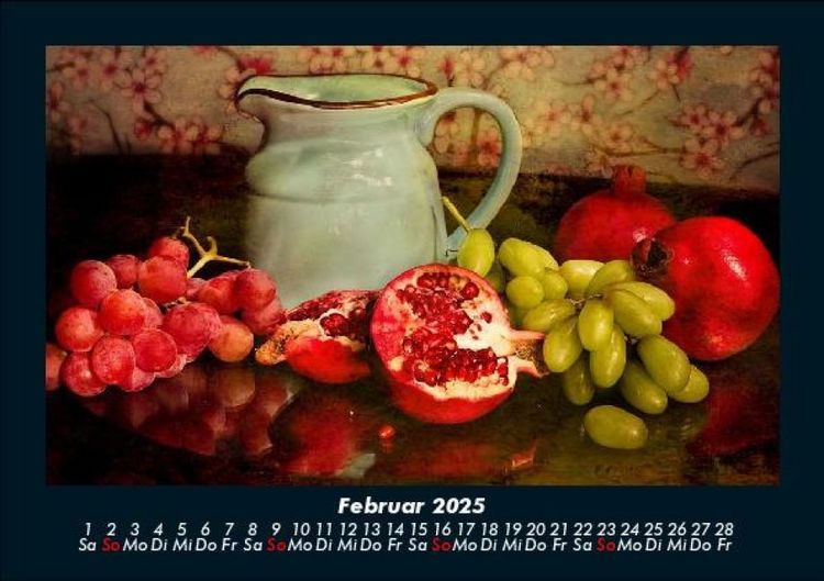 Produktbild: Obstkalender 2025 Fotokalender DIN A5