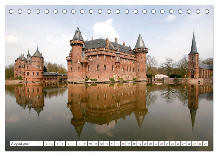 Produktbild: Die ganze Vielfalt der Niederlande (Tischkalender 2026 DIN A5 quer), CALVENDO Monatskalender
