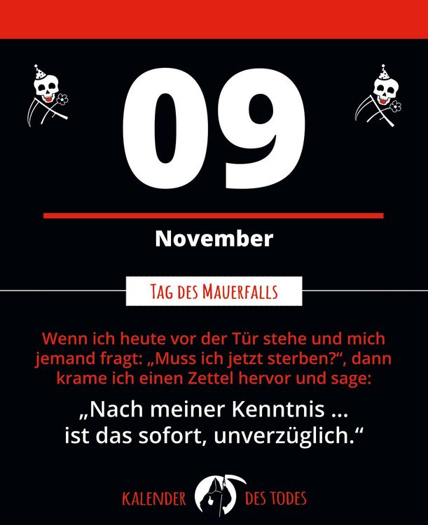 Produktbild: Der schwarze Kalender