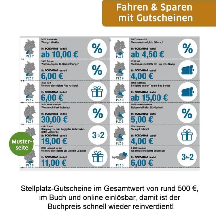 Produktbild: Bordatlas Stellplatzf&uuml;hrer 2026