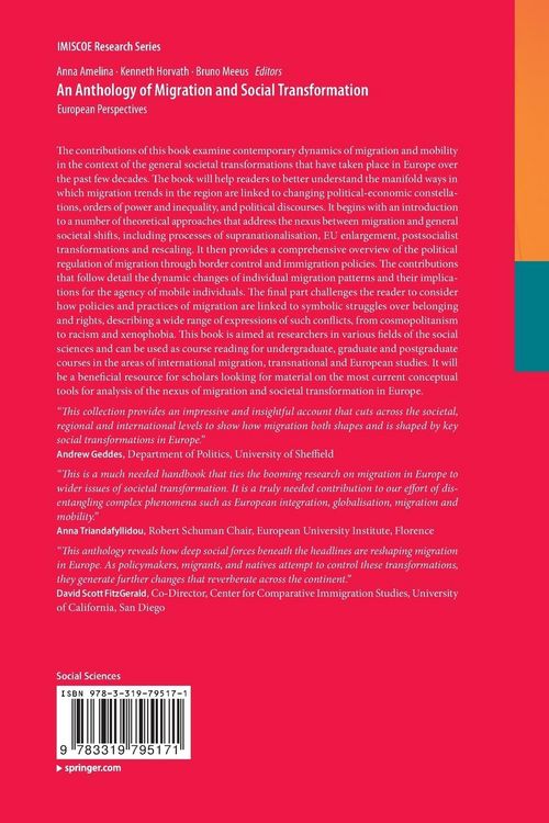 Produktbild: An Anthology of Migration and Social Transformation