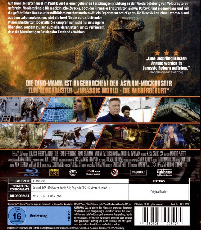 Produktbild: Jurassic Reborn
