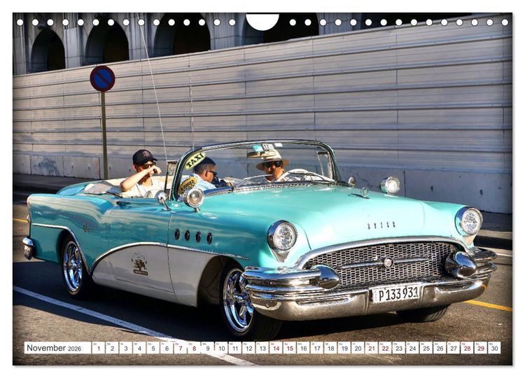 Produktbild: Traum in T&uuml;rkis - Buick Super 50 (Wandkalender 2026 DIN A4 quer), CALVENDO Monatskalender