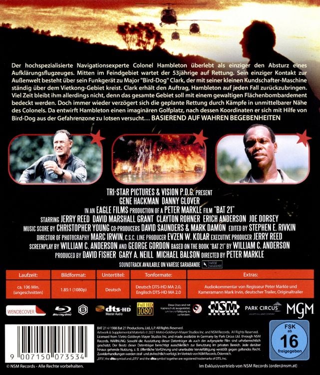 Produktbild: Bat 21 - Mitten im Feuer