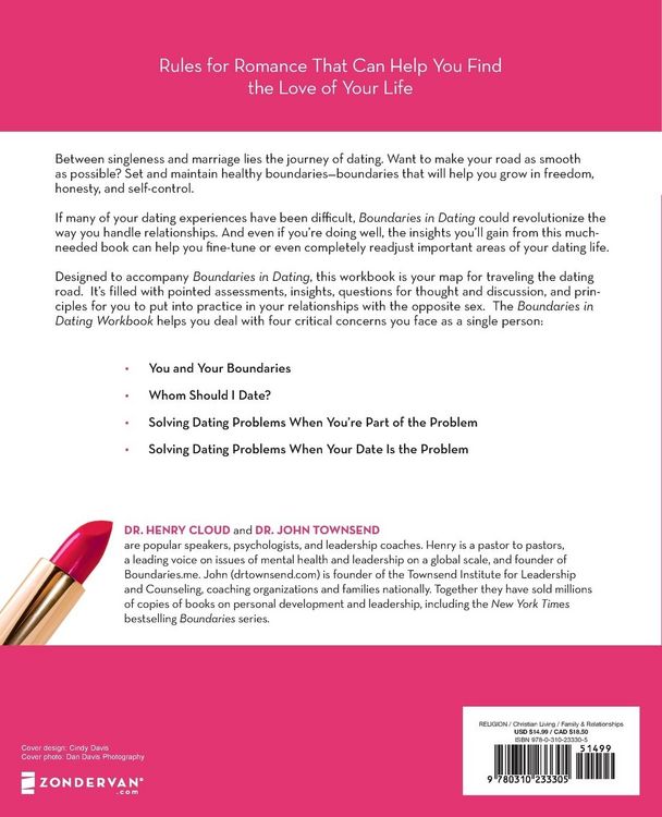 Produktbild: The Boundaries in Dating Workbook