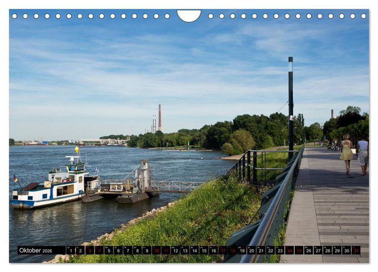 Produktbild: Wesseling am Rhein (Wandkalender 2026 DIN A4 quer), CALVENDO Monatskalender