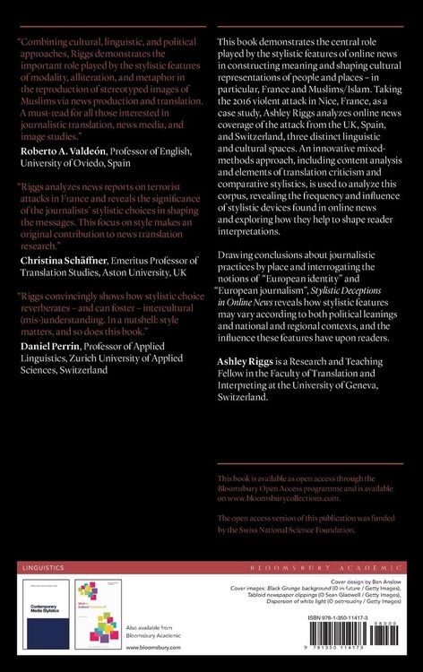 Produktbild: Stylistic Deceptions in Online News